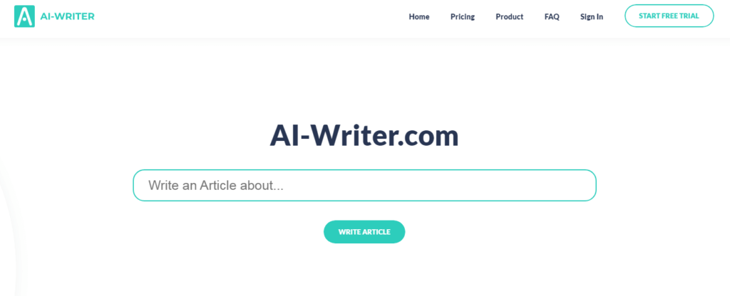 AIWriter-AI-Text-Generator