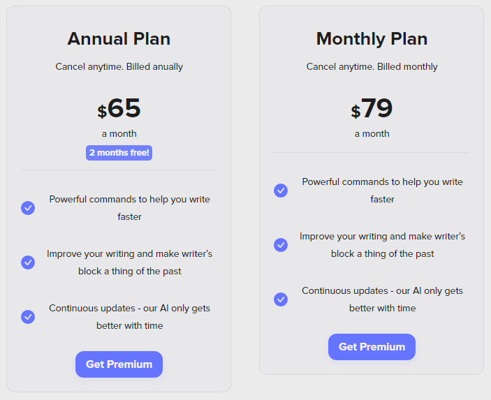 ShortlyAI-Plans-And-Prices